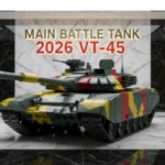Model tank in a modern exhibition space with marble walls.