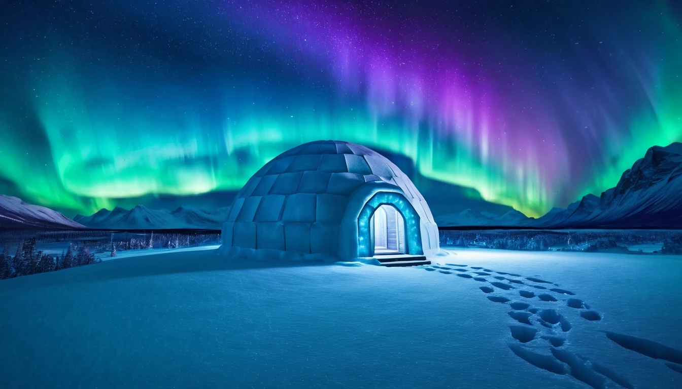 znamena-sen-iglu-pod-aurorou-symbol-bezpecia Čo znamená sen o iglu?