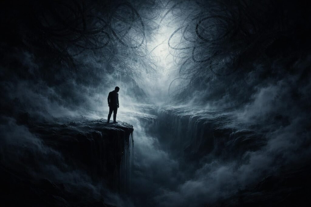 ako-sen-o-priepasti-suvisi-s-uzkostou-a-stresom-1024x683 Čo znamená sen o hlbokej priepasti?
