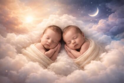 Symbolické snové dvojčatá predstavujúce dualitu života