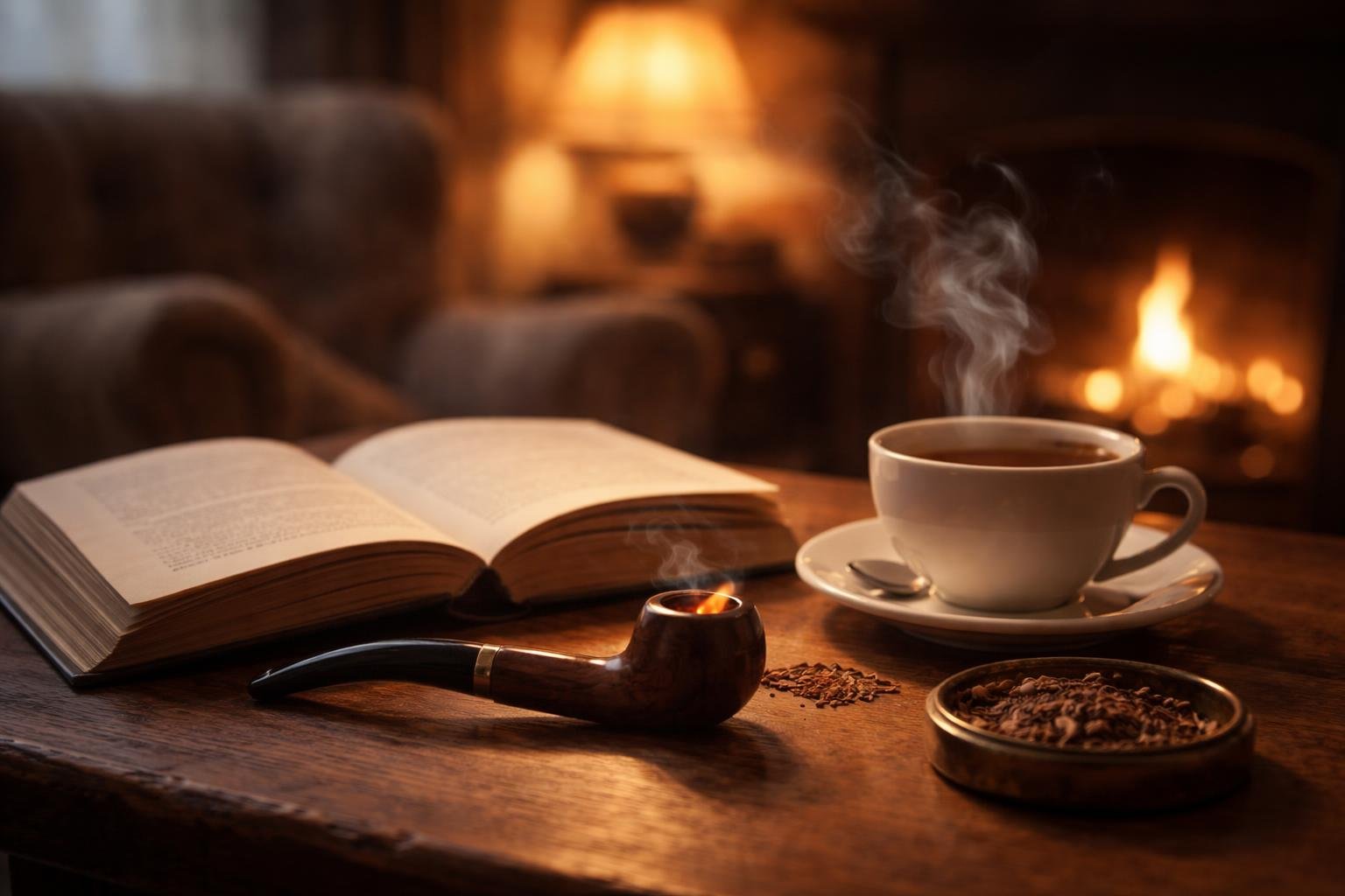 Symbolický sen o fajke predstavujúci pokoj a rozjímanie