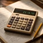 Sen o kalkulačke symbolizuje potrebu presnosti a plánovania.