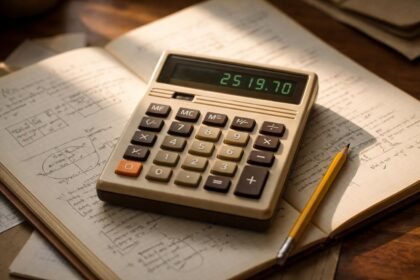 Sen o kalkulačke symbolizuje potrebu presnosti a plánovania.