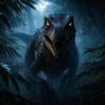 Raptor v sne ako symbol strachu a inštinktov