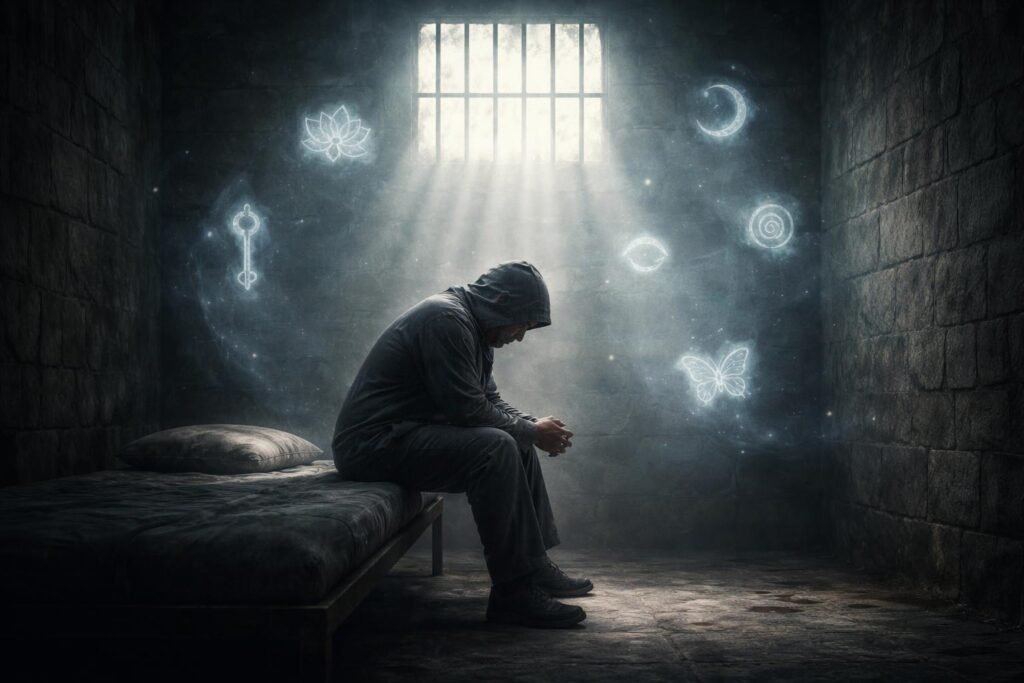 duchovny-a-symbolicky-vyznam-vazenskej-cely-1024x683 Čo znamená sen o väzenskej cele?