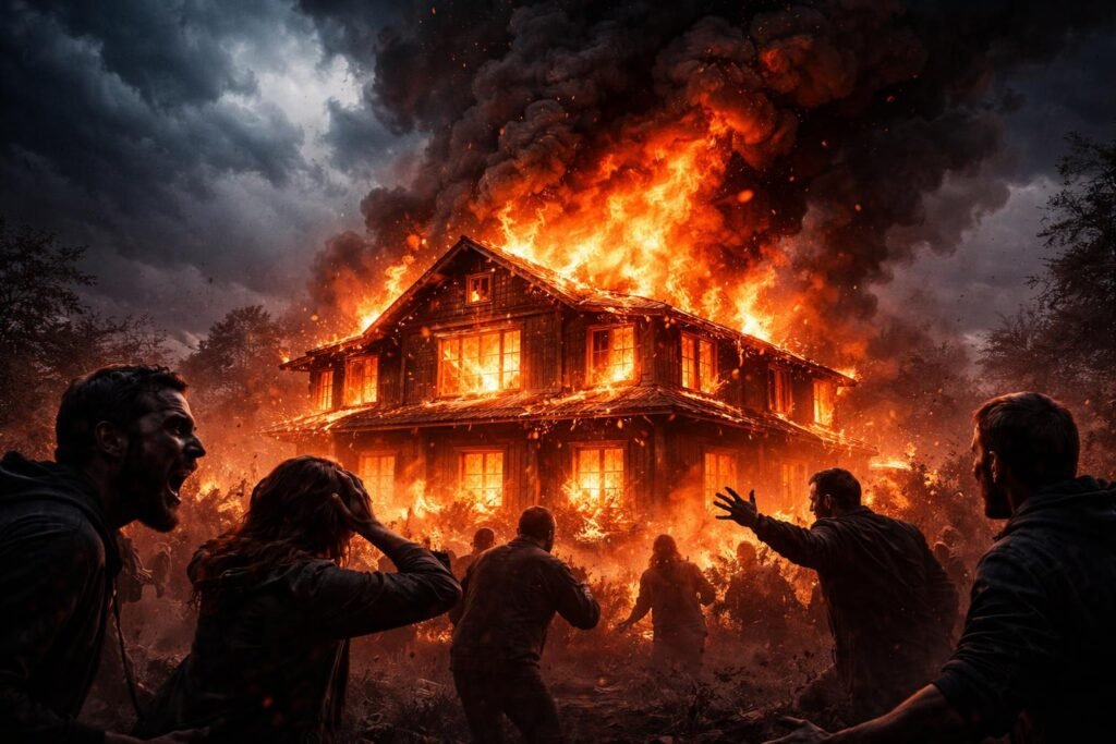 horiaci-dom-a-emocie-strach-hnev-a-uzkost-1024x683 Čo znamená sen o horiacom dome?