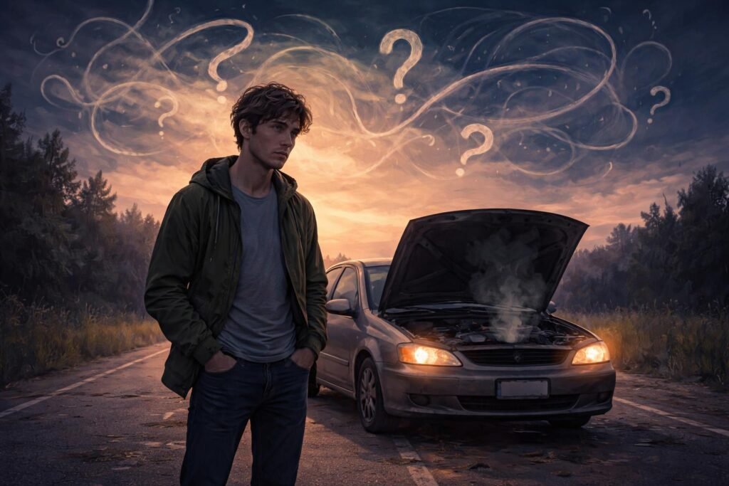 psychologicky-vyznam-sna-o-poruche-vozidla-1024x683 Čo znamená sen o pokazenom aute?