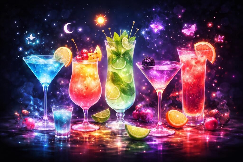 rozne-druhy-koktailov-a-ich-snova-symbolika-1024x683 Čo znamená sen o pití koktailu?