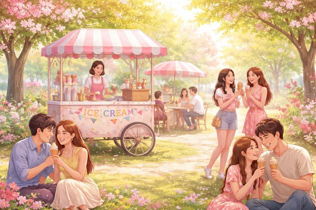 zmrzlinovy-vozik-a-vztahy-co-sen-naznacuje-1024x683 Čo znamená sen o zmrzlinovom vozíku?